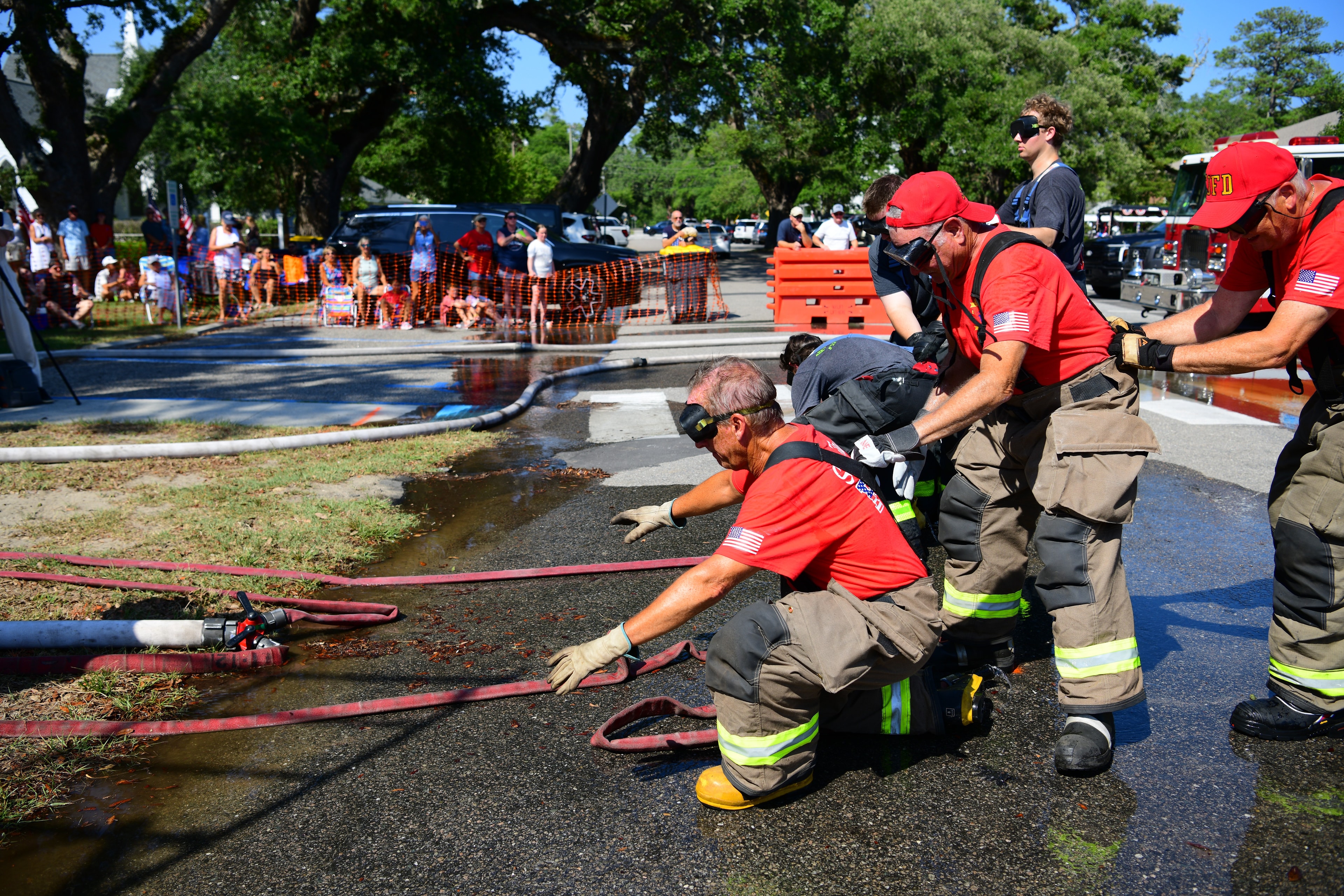 St. James Fire Competes in 2026 Southport Firefighter Freedom Competition